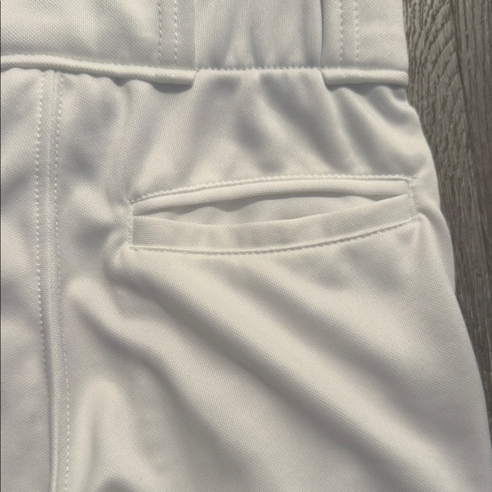 NWT Rawlings Kids White and Blue Athletic Pants - Picture 5 of 6